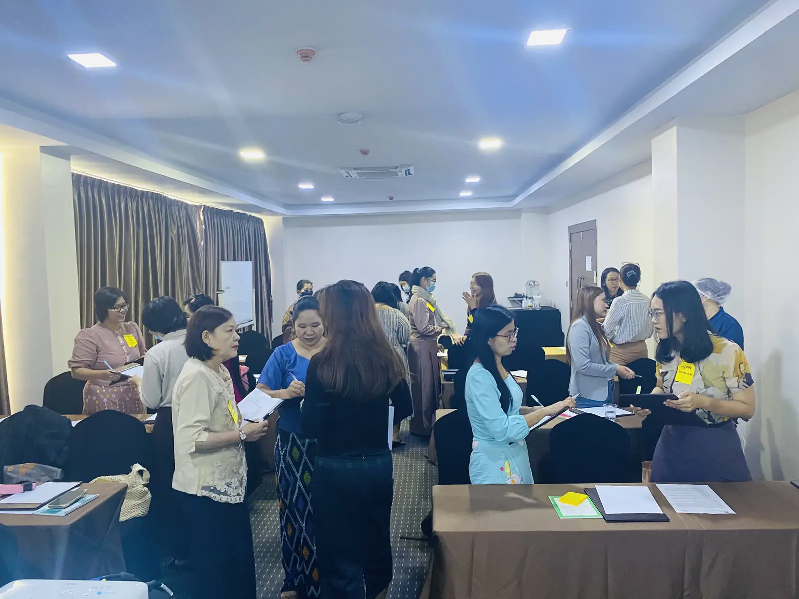 Youth and Young Professionals working with New Heights